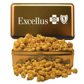 Large Gold Rectangle Tin w/ Caramel Popcorn